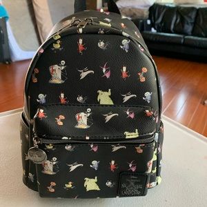 AOP NBC Disney Loungefly Mini Backpack